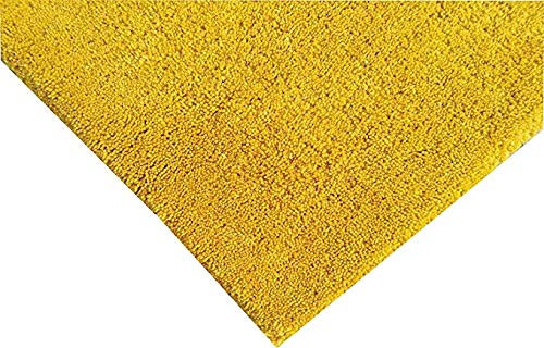 Image of Classical Look Plain Handmade Carpet with Super Soft & Pure Woolen Carpet for Your BEDROOMS & Living Room with 1 INCH Pile Height 6 X 6 FEET (180x180 cm) Square