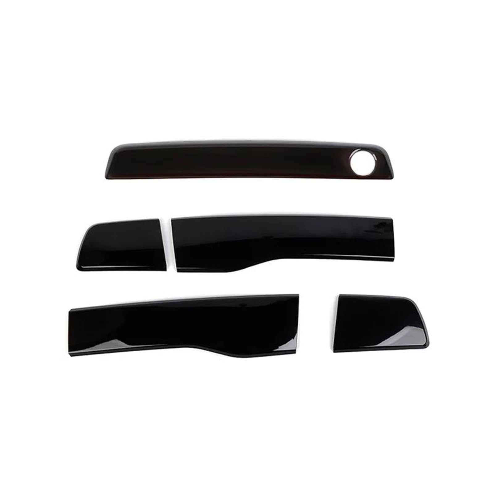 Protector de luz trasera para Dodge Charger 2011-2014 en ABS negro 5