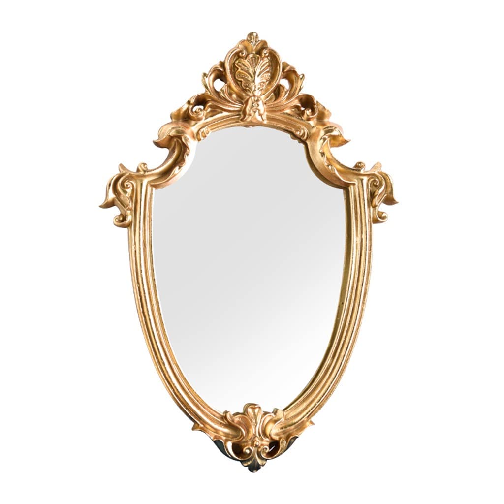 Chambre chez l'habitant sublimée par le miroir suspendu vintage doré et relief nordique