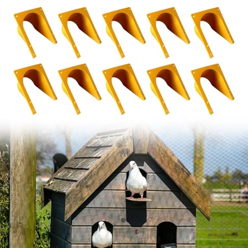 Garende 10 peças Race Pigeon Cage Door Entrance, apenas porta, mas não saia acessórios para pombos p