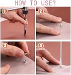 30 Pack Chicago Screws and Extention Posts,Replacement Extension Screws for Binding Extending Scrapbook Photo Album