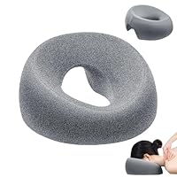 Rppiup Massagekissen Kopf Loch, Massage Kopfstütze für Bett, Gesichtskissen für Massage, Memory-Schaum Kopfkissen mit Loch, Massagekissen mit der Vorderseite Nach Unten für Spa Salon Massagebett