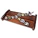 Indeep Challenge Coin Holder Military Coin Display Stand Solid Wood 8 Rows