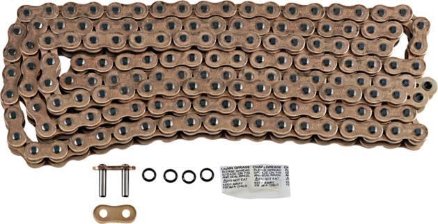 ATV&UTV Replace Parts & Accessories for EK 530 MVXZ2 Series Quadra X-Ring Chain 130 Links Gold Mod-BBM45-FV24031