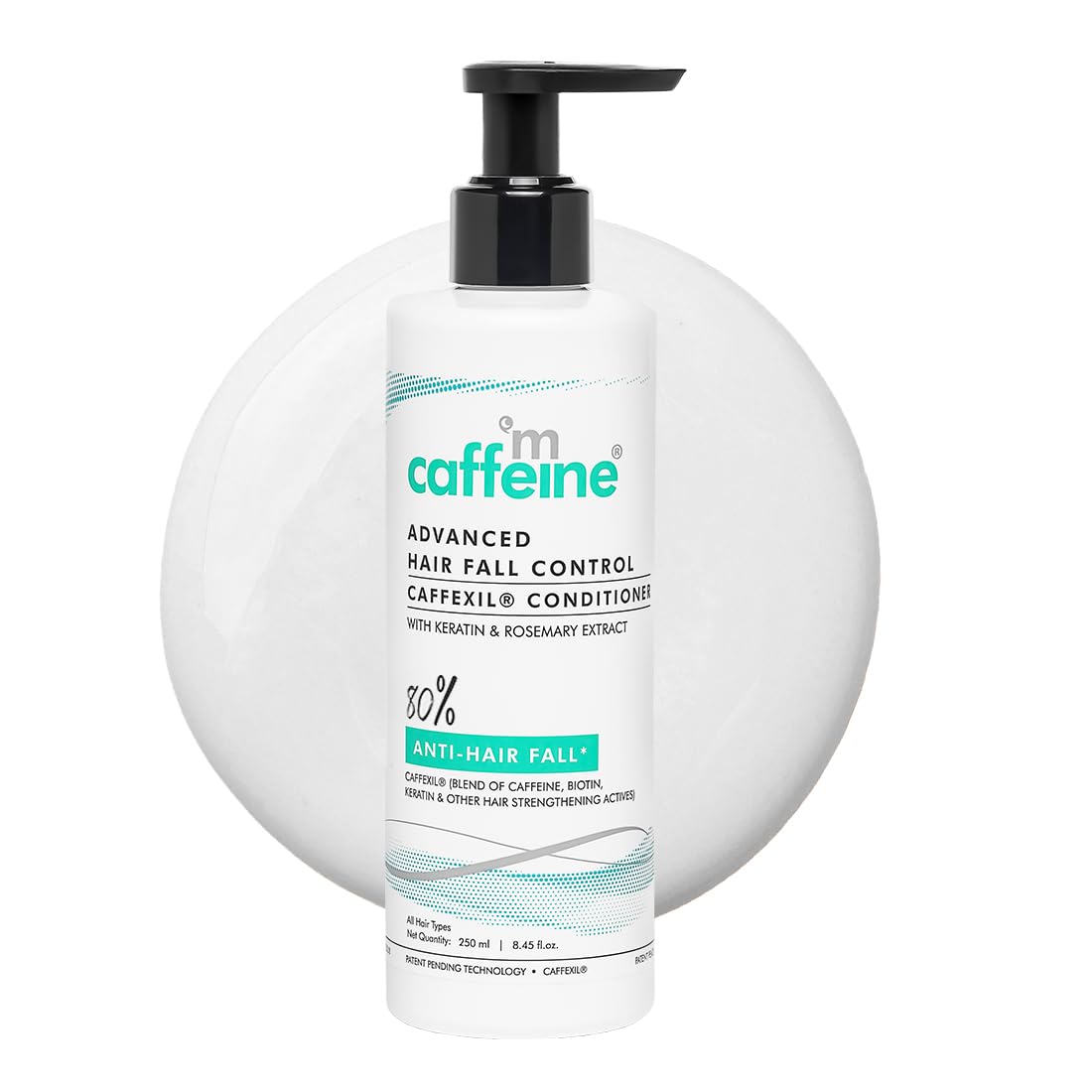 mCaffeine Advanced Hair Fall Control Caffexil® Conditioner with Keratin, Biotin & Rosemary Extracts | 80% Hair Fall Control | Reduces Breakage, Improves Softness & Shine | For Men & Women - 250 ML-image-39