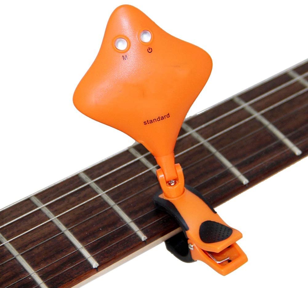 Guitar Tuner Clip Design Bass Violin Ukulele Tuner Accoppiabile Alta precisione e Alta sensibilità