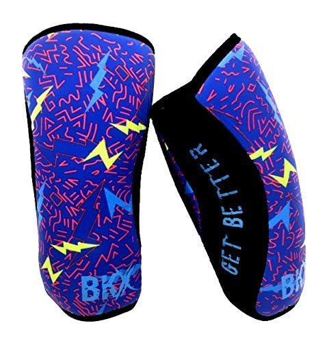 Bear KompleX Knee Sleeves for Weightlifting, Lifting Knee Sleeves for Men & Women, 5mm/7mm Compression Neoprene Knee Sleeve Support for Squats, Powerlifting, Gym & CrossFit