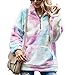 UMIPUBO Mujer Sudadera Tops Chaqueta Suéter Jersey Mujer Otoño Invierno Talla Grande Hoodie Sudadera Suelto Sólido Manga Larga con Capucha Tejido Oversize