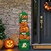 Fan Creations NCAA Oregon Ducks 46-Inch Pumpkin Stacked Leaner with Helmet