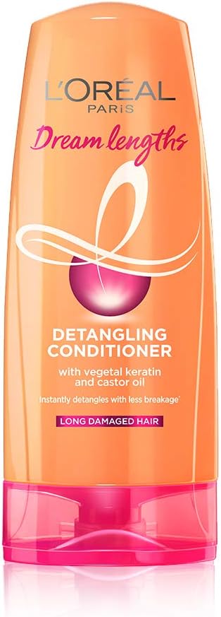 LโOrรฉal Paris Conditioner, Nourishes, Repair & Shine, For Long and Lifeless Hair, Dream Lengths, 180ml