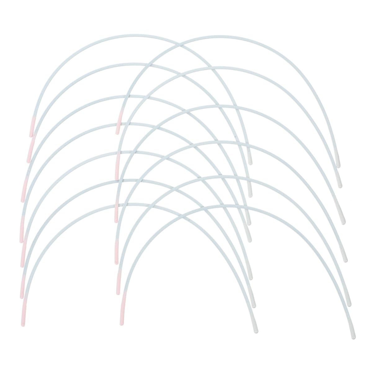 Housoutil Replacement Metal Underwire for Bras 36 Bra Wire Insert Bra Support Accessory Metal Rings DIY Lingerie Sewing