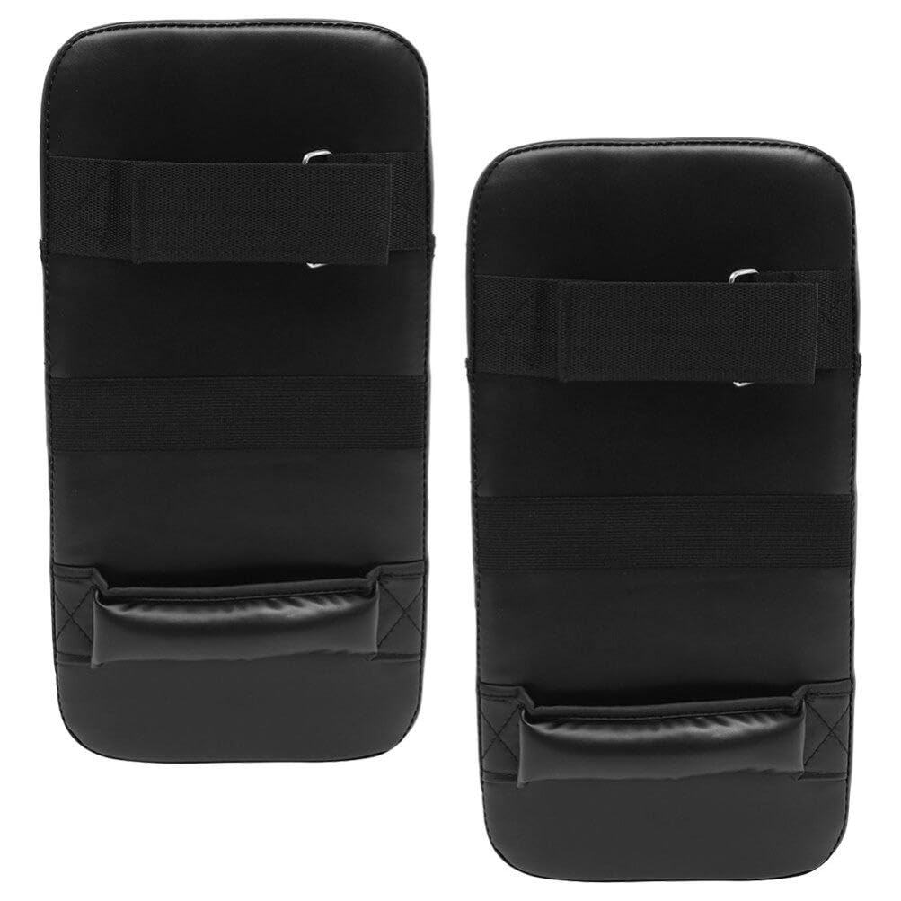Milisten 2 Cuscino Allenamento Basket Nero in Pu Pelle e Schiuma Epe per Migliorare e Giovanile Attrezzi per Allenamento Basket