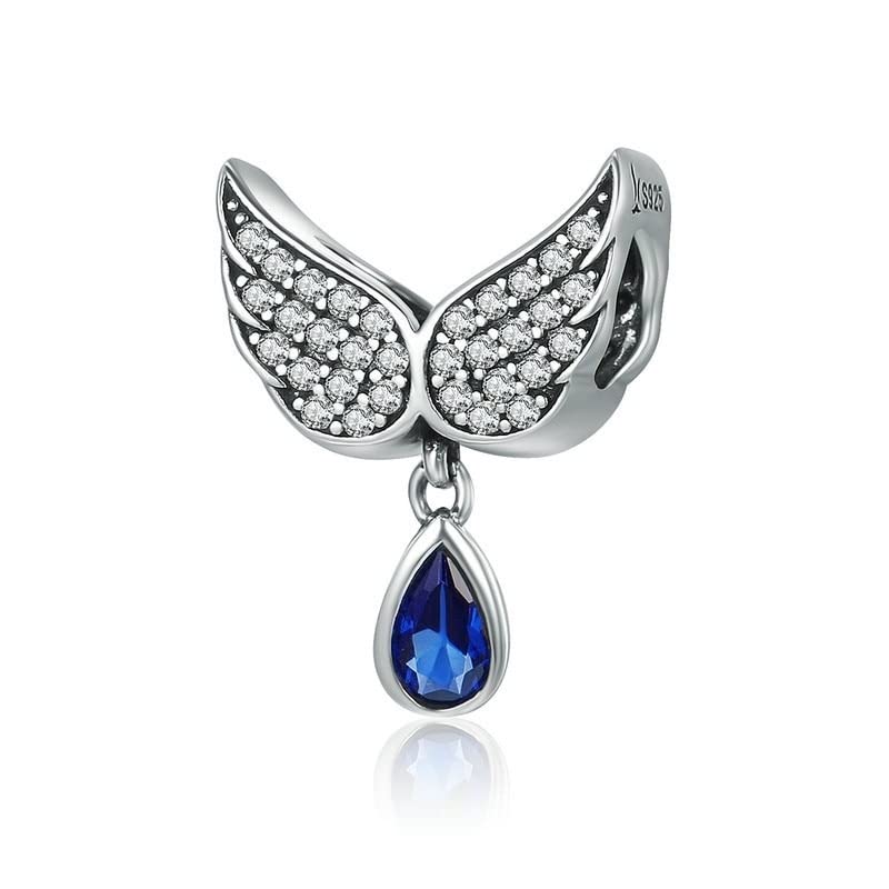 Colgante alas de ángel de plata para personalizar tus pulseras del día a día
