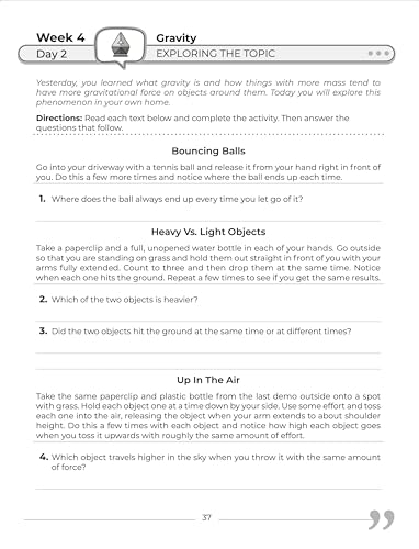 5th Grade Science: Daily Practice Workbook | 20 Weeks of Fun Activities (Physical, Life, Earth and Space Science, Engineering | Video Explanations Included | 200+ Pages Workbook) - Image 7