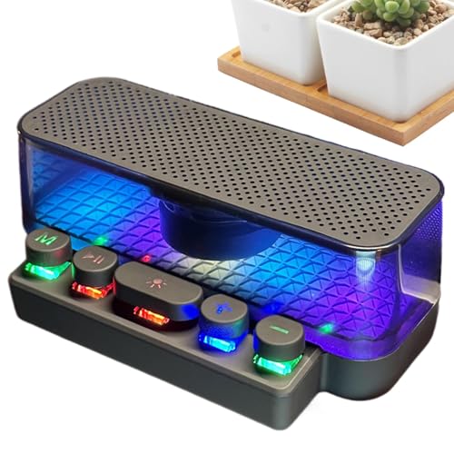 Haut-parleur sans fil camping avec lecteur de musique basse et lumières extérieur