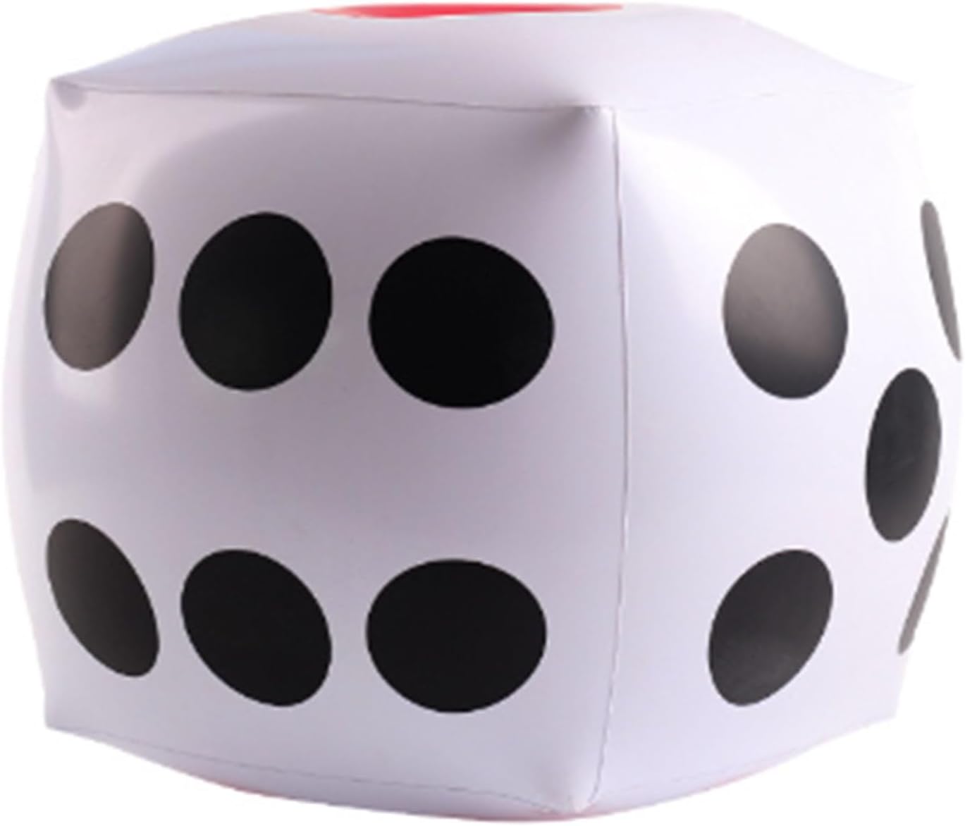 Cryfokt Jumbo Inflatable Dice, 15in Giant Dice for Indoor and Outdoor, PVC Fun Giant Inflatable Dice Toy for Outdoor Game Pool Party