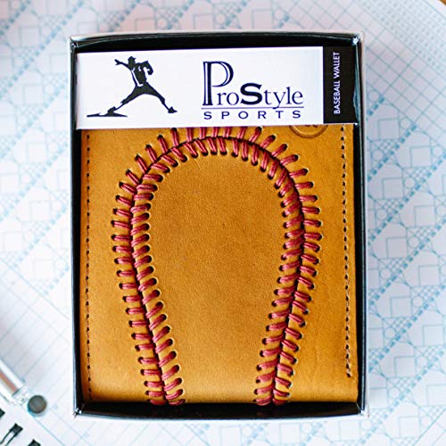 Genuine Baseball Glove Leather Bifold Wallet for Men3
