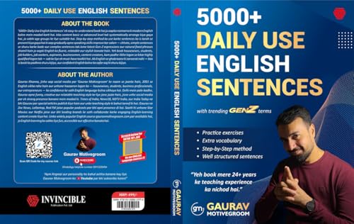 Image of 5000+ Daily Use English Sentences | Gaurav Motivegroom | Invincible (Gaurav Khanna)
