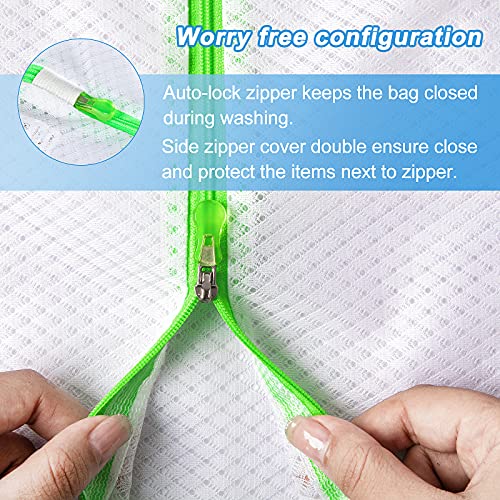 GOGOODA-5-Set-Mesh-Laundry-Bags-Delicates-Washing-Bags-Multisize-for-Sweater-Blouse-Hosiery-Bras-Machine-Wash-Bags-for-Travel-Storage-Organization