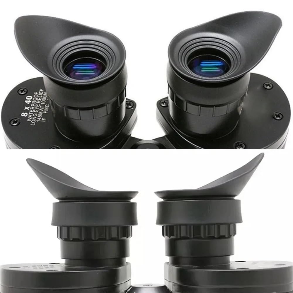 Microscope 2 PCS 40mm Rubber Eyepiece Eye Shield Cups Binoculars Eye Guards Caps for Microscope Eyepiece Telescopes Eyecups