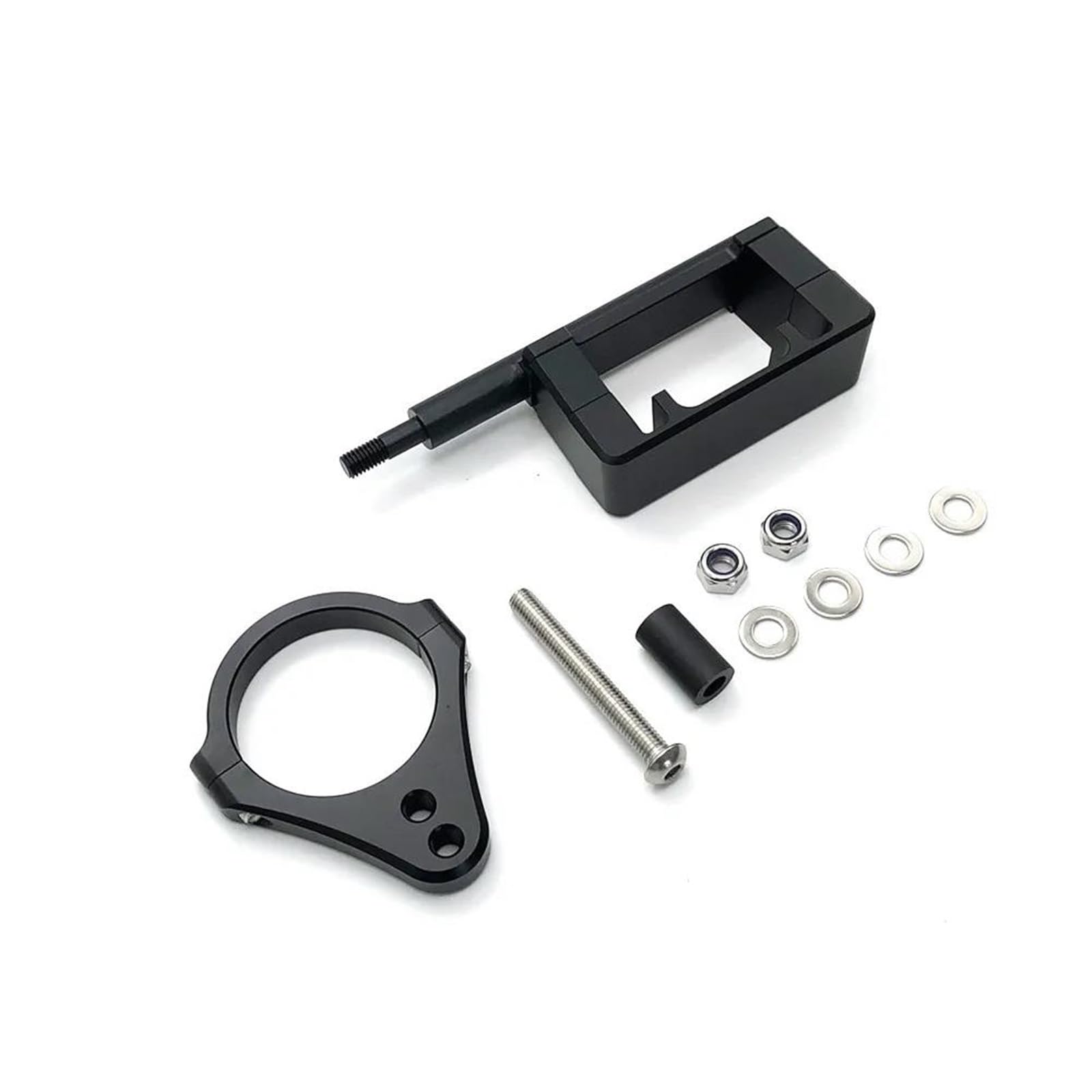 Amortisseur Amortisseur De Direction pour Moto pour Kukirin G2 Master Trottinette Électrique Support Modification pour Stabilisateur Guidon Commande De Direction(Couleur 4)