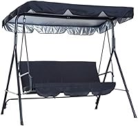 Vista 1 de Cubierta de repuesto para toldo de columpio, toldo de repuesto para columpio de patio al aire libre, cubierta de repuesto para toldo de columpio
