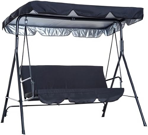 Cubierta de repuesto para toldo de columpio, toldo de repuesto para columpio de patio al aire libre, cubierta de repuesto para toldo de columpio de