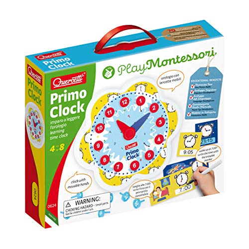 Jeu Éducatif avec Cartes Primo Clock pour surmonter les difficultés de la lecture de l’heure