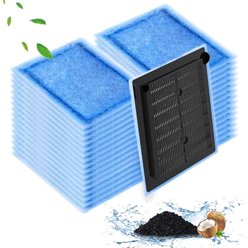 Image of Umlecoa 8 /16 /32 Pack Rite-Size B Filter Cartridges Compatible with MarineLand Penguin PRO Power Filters 100 /125 /175 & Original Penguin Power Filter 150 - Rite-Size B Replacement Filter Cartridges