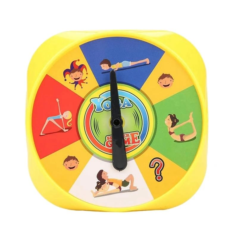 Toys Nagar Yoga Spinner Game - Yoga Spinner Exercise Physical Activity Yoga Game with 54 Yoga Pose Card for Kids Age 5 and Up - All Ages,Flexibility and Balance Yoga for Loving Parents and Their Kids (B0DDHP4SLV) Amazon Price History, Amazon Price Tracker