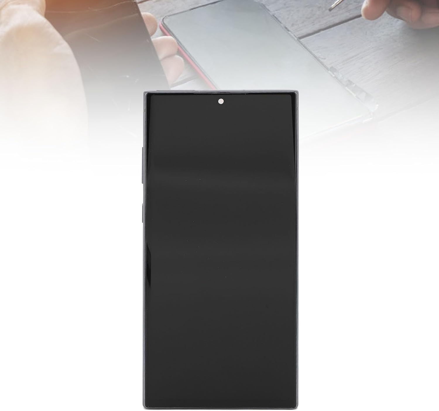 Screen Replacement for Note 10 Plus, Ultra Slim Frame Phone Touch Screen Digitizer Assembly, Phone Screen Repair Kit with Tools