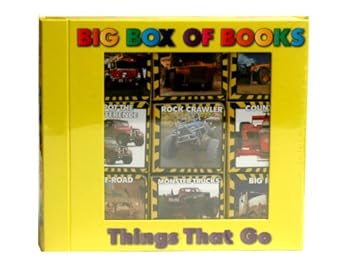 Hardcover Big Box of Books Things That Go Book