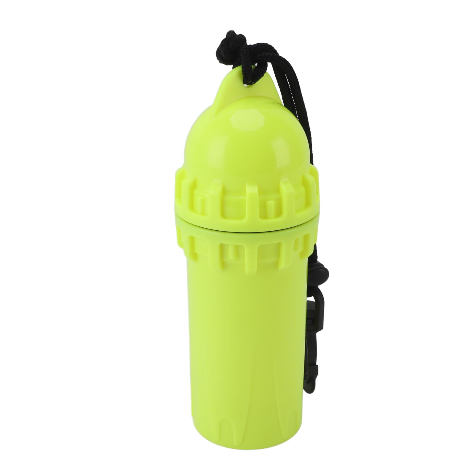 CCYLEZ Dry Box, Snorkeling Dry Box Rugged Cylindrical PP with Clip for Surfing (Yellow)