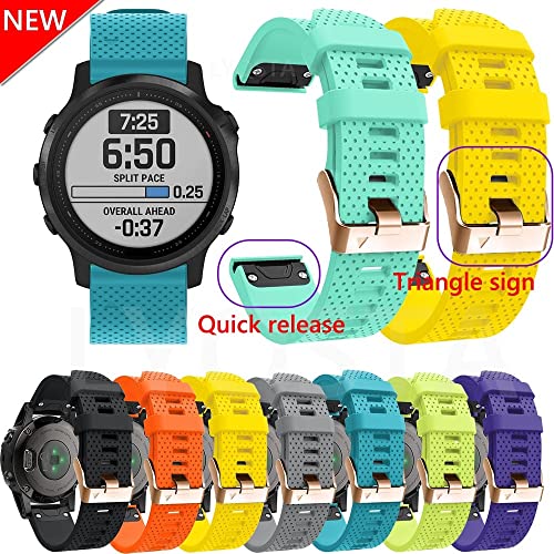 Bracelet en silicone pour montre Garmin Fenix 6S 5S 20 mm - 2