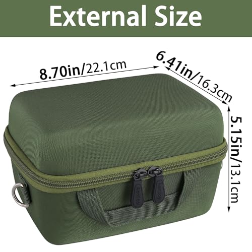 Funda rígida Aenllosi para cámara Instax Wide 400, verde miniatura 7
