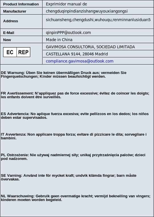 Miniatura 7 de Hand Juicer Press Stainless Steel Hand Press Manual Juicer, Effortless Fruit Squeezer for Oranges, Citrus, Lemons and More