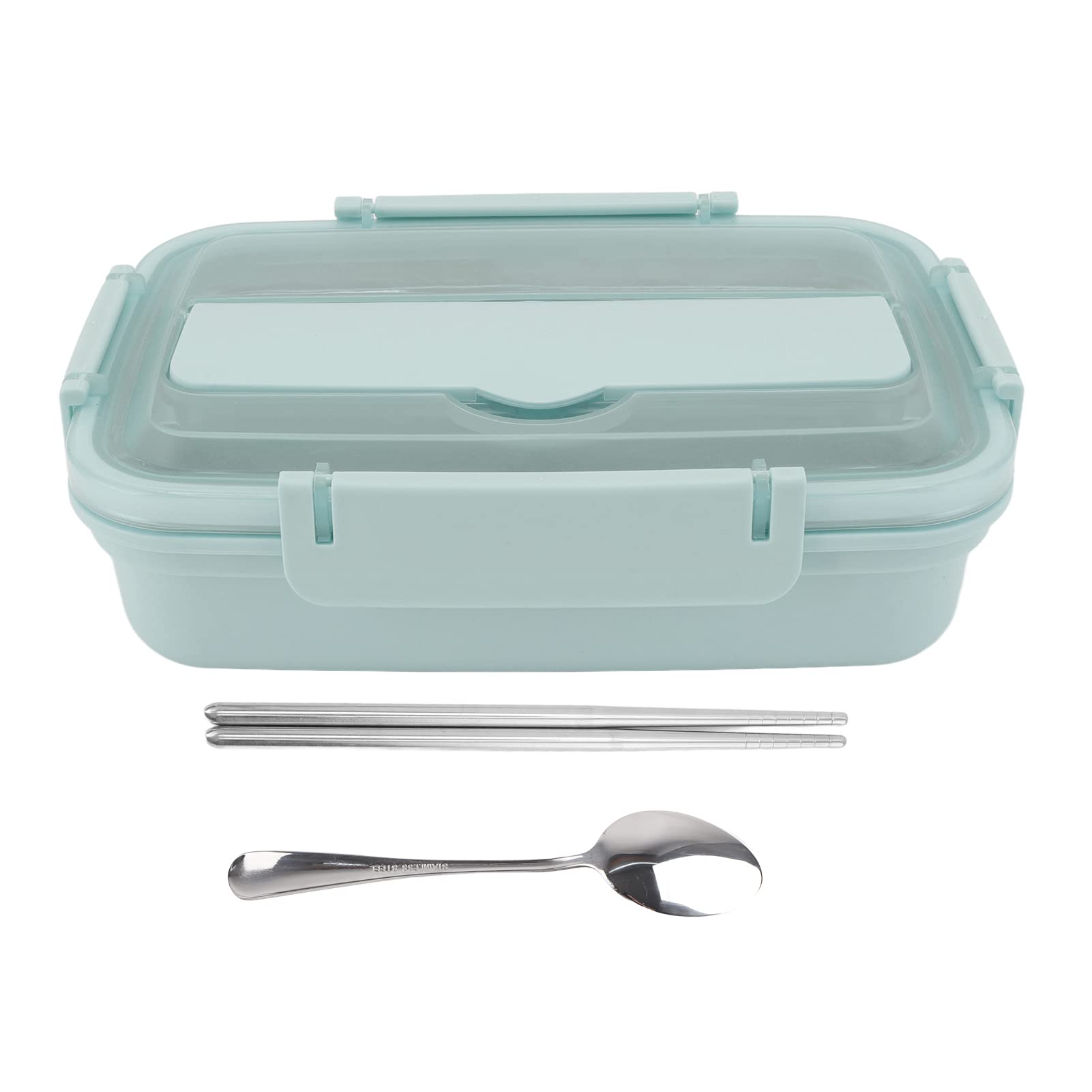 Boîte Bento En Acier Inoxydable - Lot De 4, 800 Ml, Avec 3 Compartiments Et Pot à Condiments - Hermétique, Lavable Lave-vaisselle - Idéale Repas Bureau Ou Pique-nique