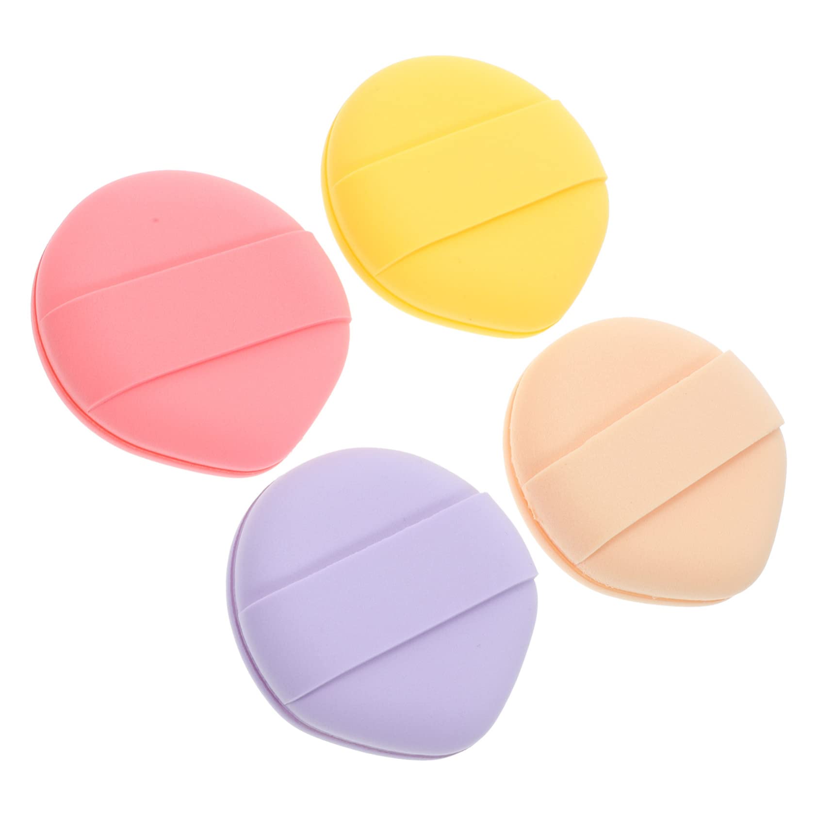 Didiseaon 16 Piezas borla para empolvarse soplo polvo cosmético esponja para licuadora maquillaje esponja maquillaje esponja maquillaje esponja aplicadora maquillaje esponja base