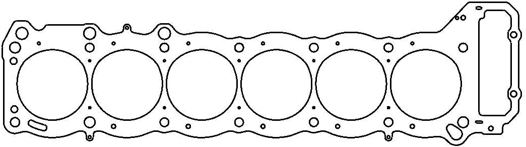 Cometic Gasket C4530-060 Layer Head Gasket (Cometic Toyota 1FZFE Inline- 6 101.5mm .060" MLS 5-), 1 Pack