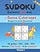 Sudoku enfants 6-8 ans + Bonus Coloriages Dragons Licornes Dinosaures Vol.1: Niveau Très Facile | 90 grilles 4X4 6X6 9X9 + solutions | 100 pages | ... à l'intérieur ! | Accessibles dès 5 ans