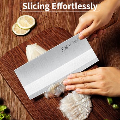 Wangmazi SM-3-2-200-CLE-8 Kitchen Cleaver Slicing Knife thumb #2