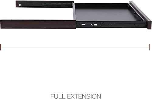 Miniatura 5 de Alera ALEVA312414MC Valencia Series - Cajón central de 24.5 pulgadas x 15 pulgadas x 2 pulgadas, color cereza mediano