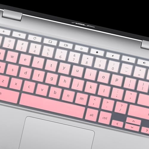 Protector teclado ASUS Chromebook 14" Gradient Pink miniatura 4