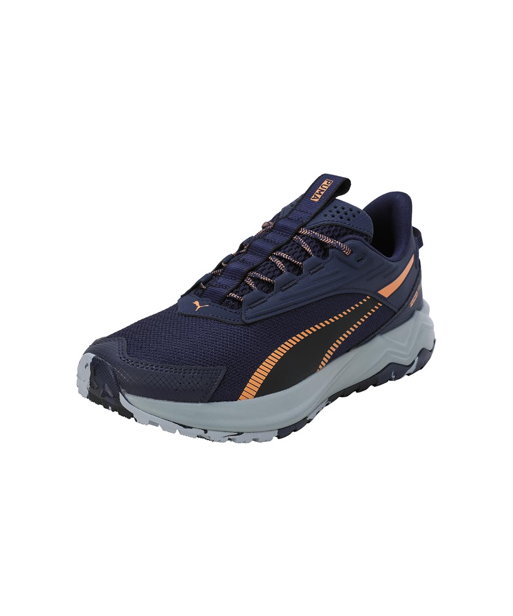 Puma Unisex-Adult Extend Lite Trail Navy-Clementine Running Shoe - 5 UK (37953804) (B0C342DRGJ) Amazon Price History, Amazon Price Tracker