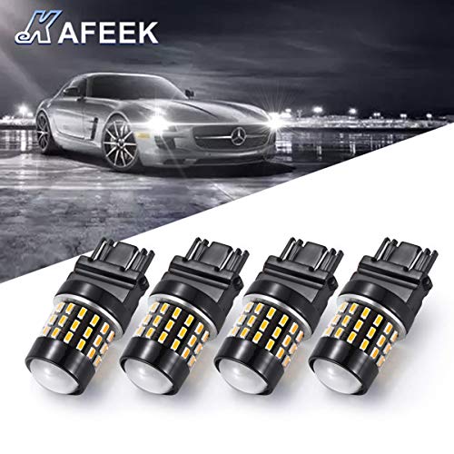 KAFEEK 4x 9-30V 3157 3157CK 3156 3057 3056 4157 LED Bulbs, Super Bright