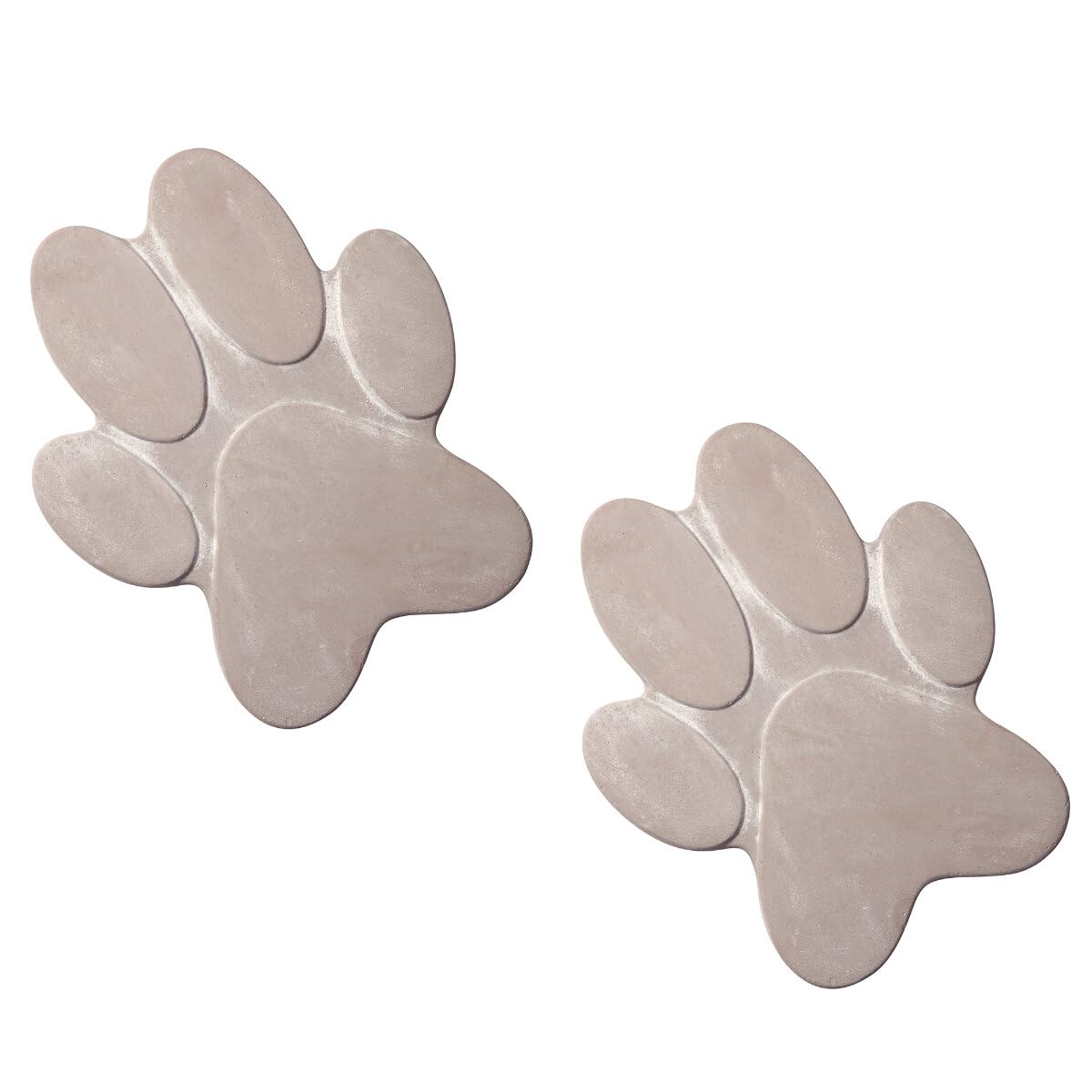 Pietre Decorativo Impronte Piedi XXL Per Giardino - 4 Pezzi In Calcestruzzo 35x20cm - Foto 7