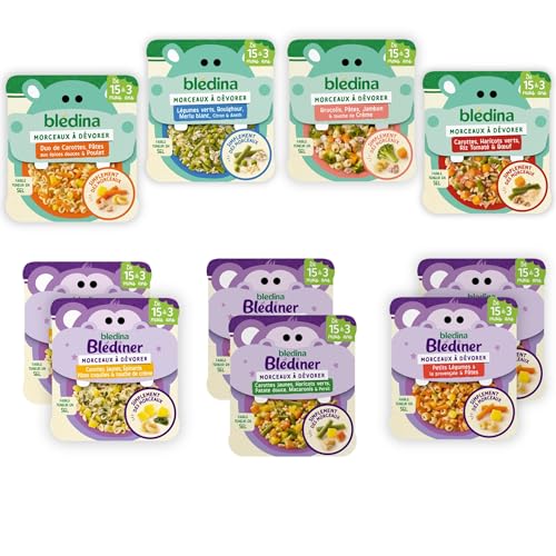 Blédina - Morceaux à Dévorer - 10 petits plats pour...