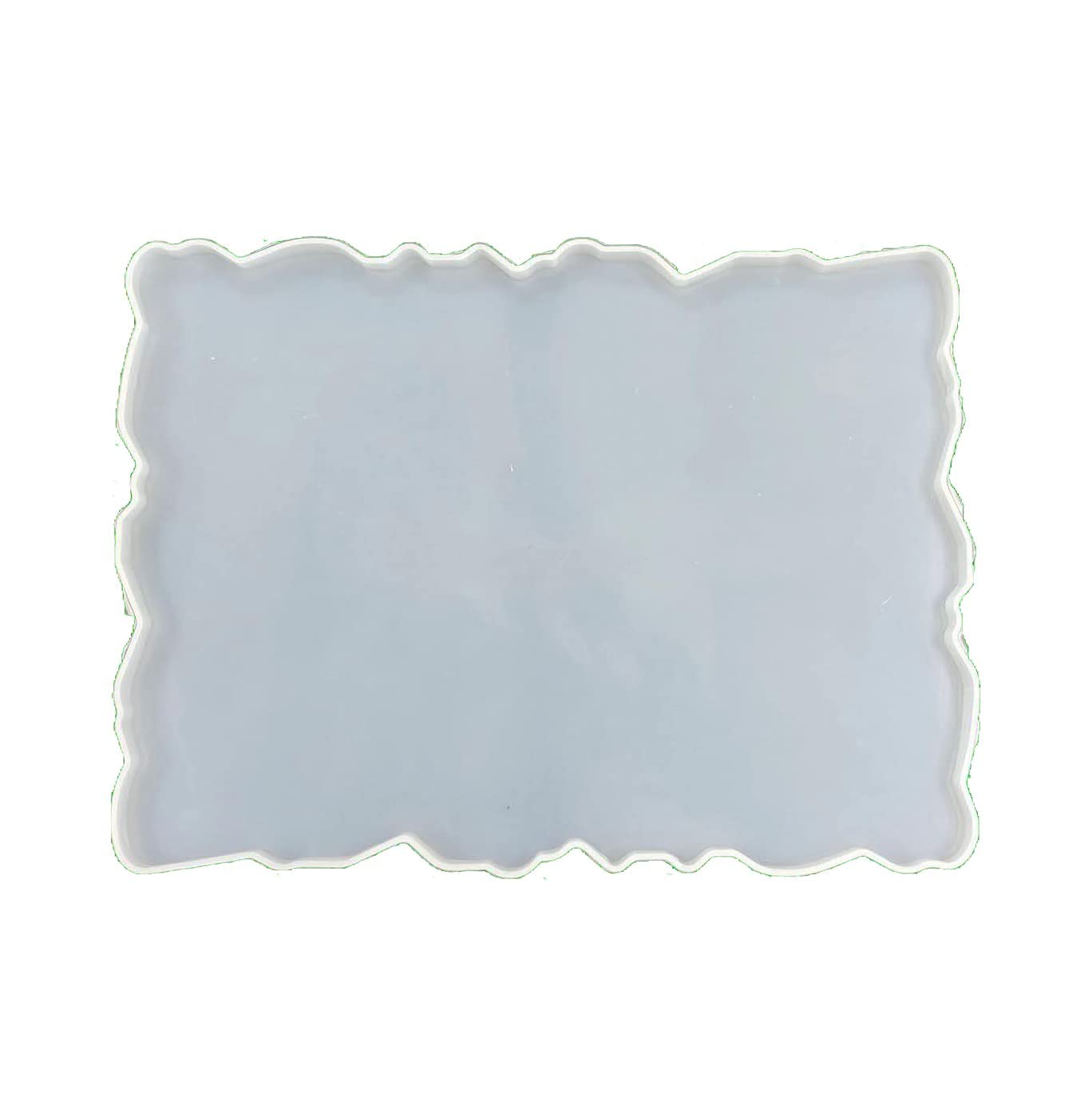 INOG Resin Mold Resin Art Materials Kit Mould Coaster Mould Resin SiliconResin Art Moulds ResinTray Mold (Not Include Decorative Accessories)