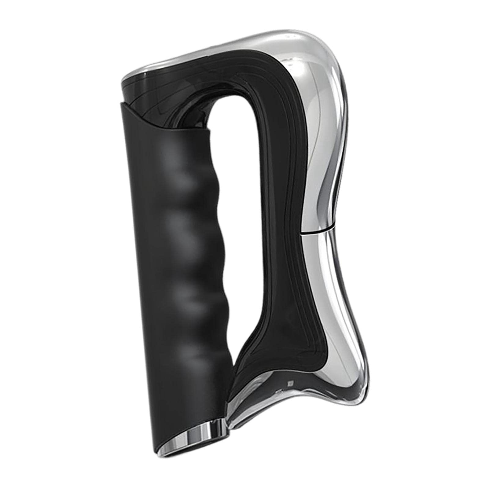 Massaggiatore Elettrico per Fascia Muscolare, Piastra Riscaldante, Vibrazione, Ricaricabile Tramite USB, Raschietto per Collo, Braccio, Polso, Massagg, Nero