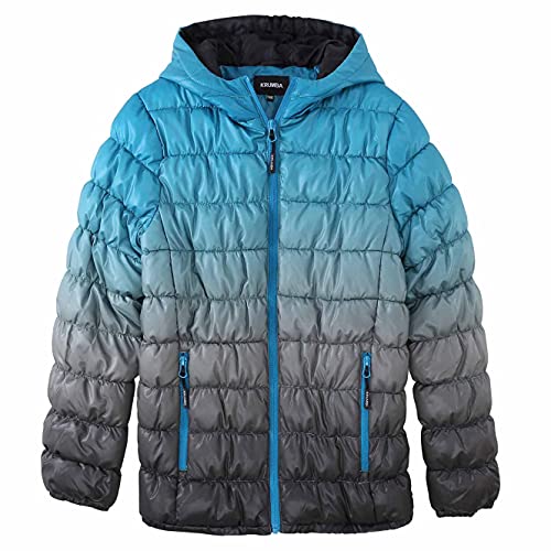 Krumba Herren Zip Off Gradient Wasserdicht Jacke Türkis L Cover